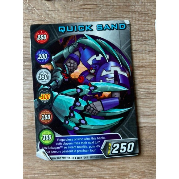 Bakugan Battle Brawlers Lot of 33 Magnetic  Metal Cards - Picture 6 of 7
